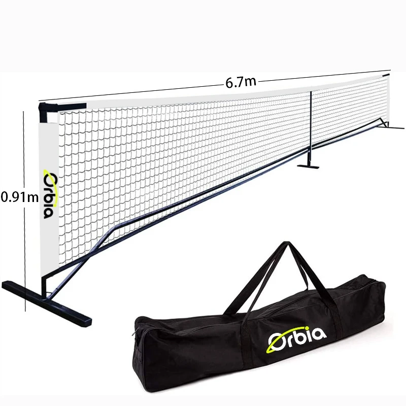 Factory Supply 10 FT 22 FT Professional Pickleball Net Portable Sports Netting Outdoor Pickle Ball Net