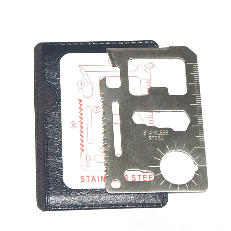 6.7 Outdoor Travel Camping accessories Hiking 13 in 1 Emergency Survival Kit First Aid equipment gear Sos Tactical Survival Kit