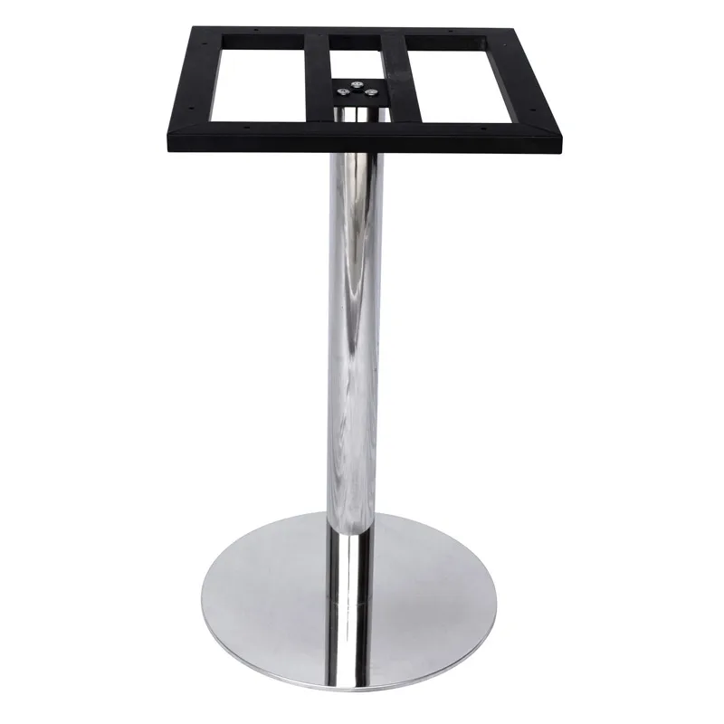 Manufacturer Coffee Office Table Base Hot Selling Attracting Stainless Steel Round Table Metal Legs