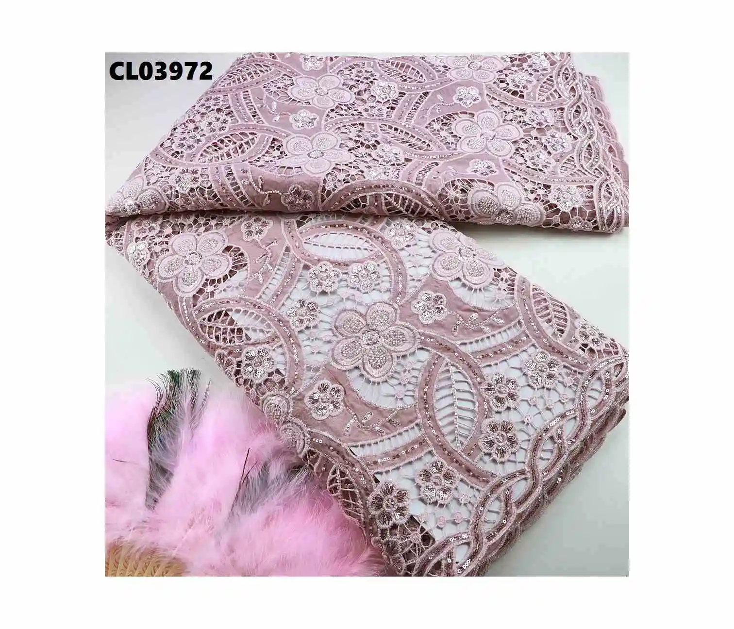 Supoo abaya turkey fabric Fashion Wholesale  Cord Lace Fabric Guipure  for Garment Senegal and Mali  Wedding Dress