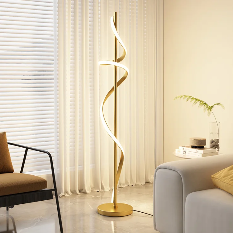 Best selling high quality dining room living room floor lamp gold bedroom bedside modern hotel bedroom bedside led floor lamp