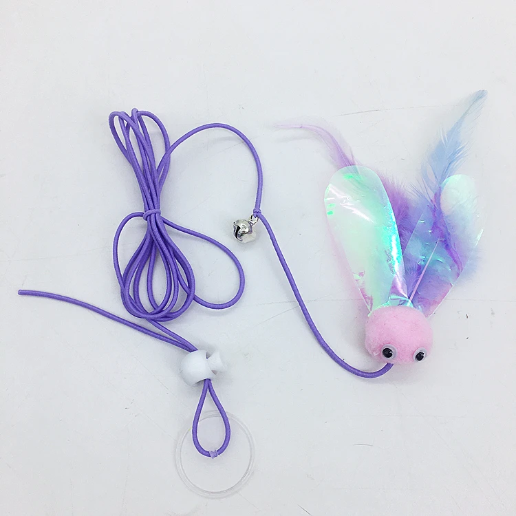 New Swing Hanging Door Cat Teaser Adjustable Relieve Boredom Elasticity Scratching and Biting Hanging Self Hi Cat Toys