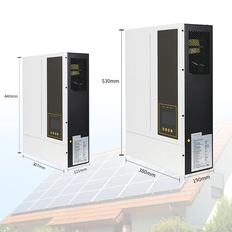 48v Hybrid Solar Inverter 3.6kw 5.5kw Solar Charger System Hybrid Solar Power Inverter with MPPT