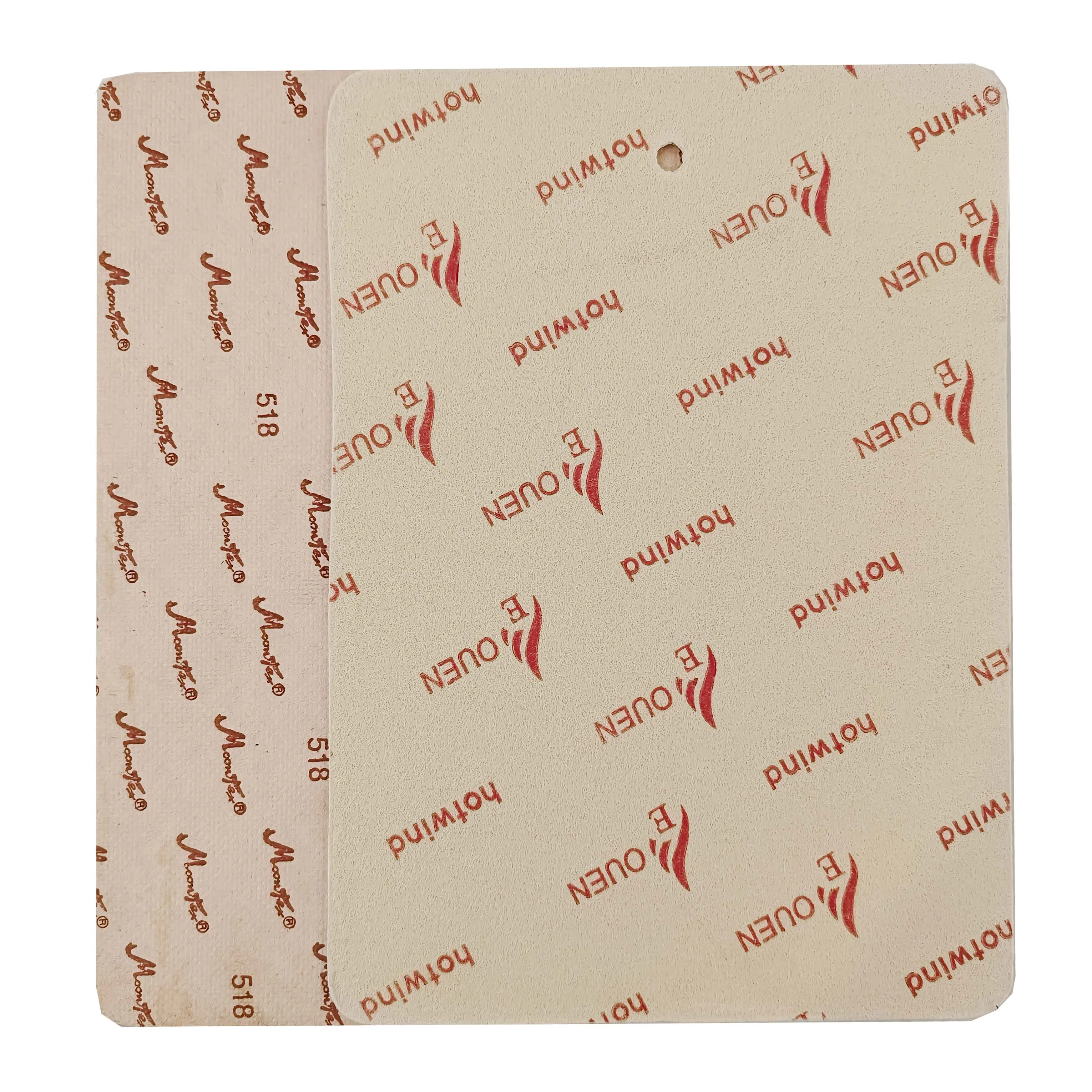 High quality wholesale custom shoes raw materials paper insole board 1.5mm hard paper board for shoe accessories
