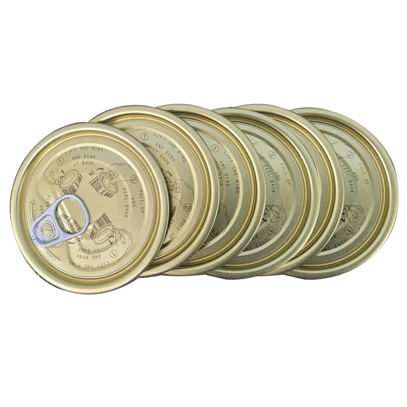 Factory Supply Golden Lacquered Electrolytic Tinplate Strip for Easy Open Ends