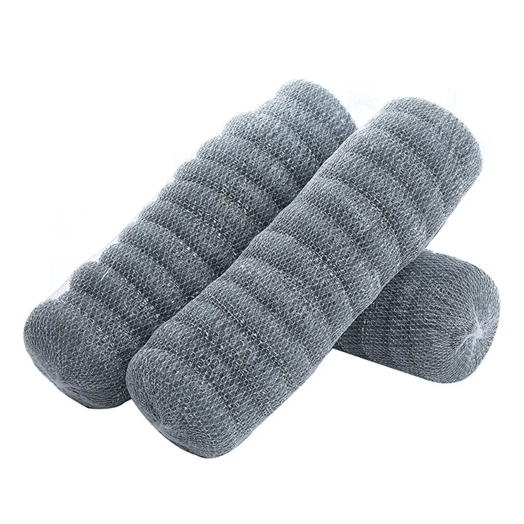 100 Sets YINER 20g Wool Ball Low Price Cleaning Steel Galvanized Kitchen Wire Scourer Best China
