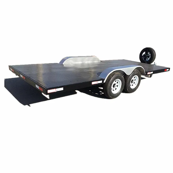 Low bed trailer car transport car trailer