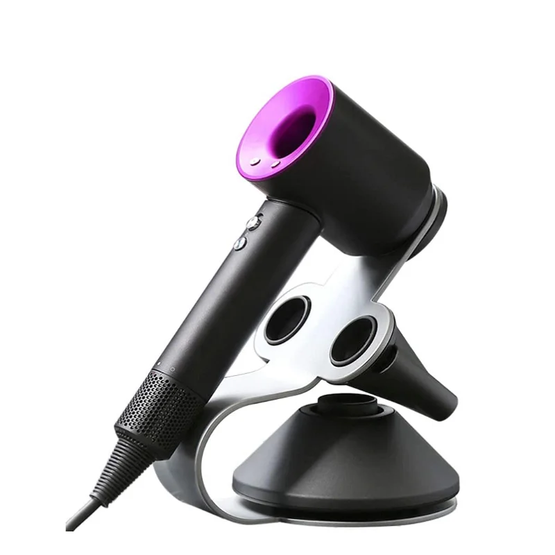 
Silver Stainless Steel Dy-son Accessories Hair Dryer Stand Holder 