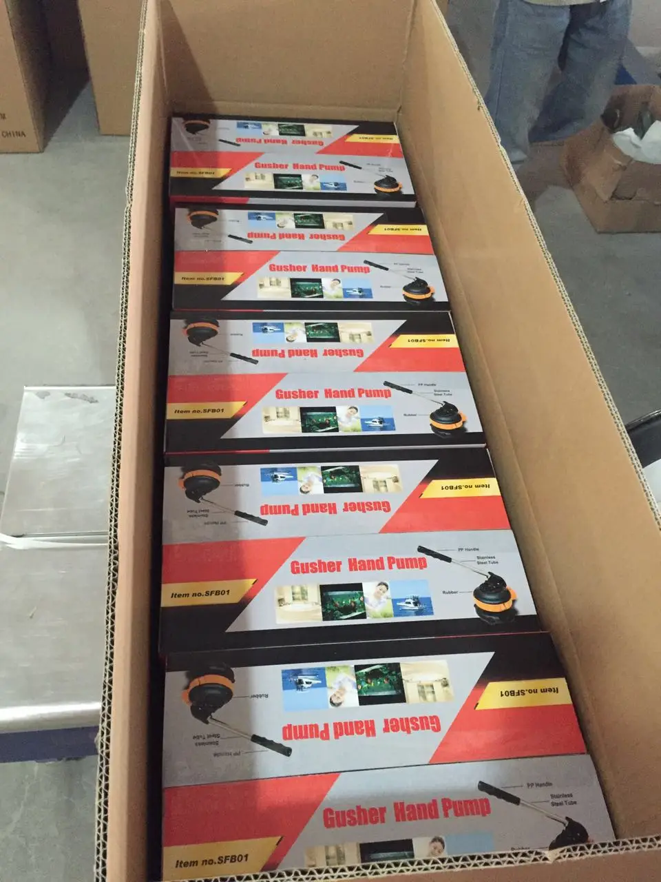 Plastic Hand Manual Bilge Pump for Sea Water