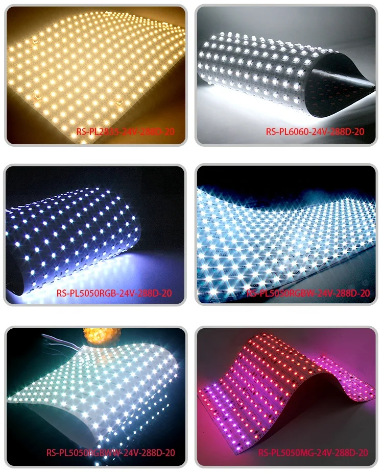 High quality LED Cuttable DC 24V  LED flex Panel Light 480x240mm