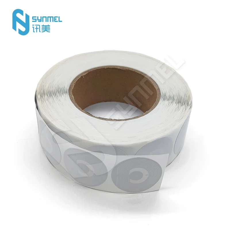 Synmel EAS Anti Theft RF 8.2mhz Soft Label Security Barcode Sticker Labels For Cosmetic Store RF Security System