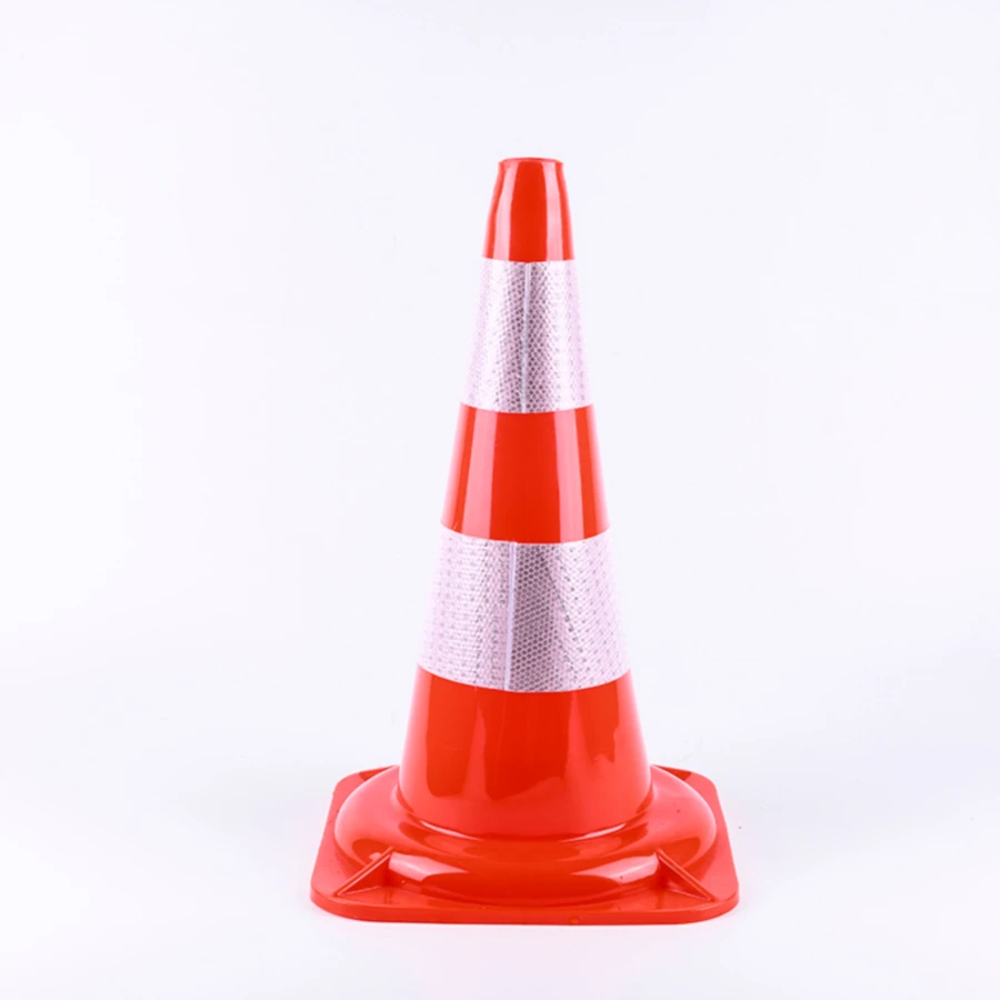 Factory direct sale pvc traffic safety cone 70cm orange traffic cones