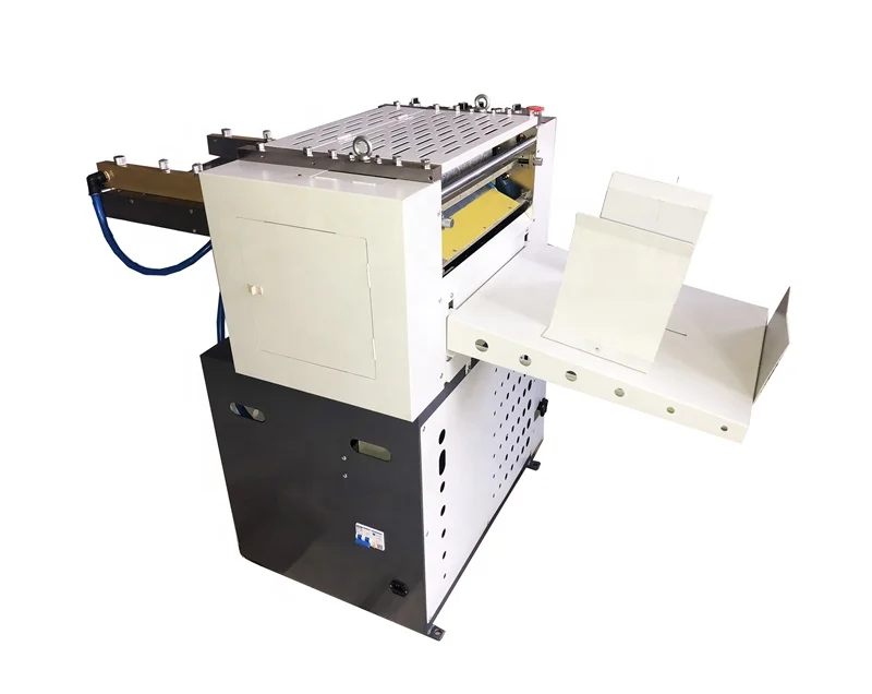 ZYWJ320 Small Mini Automatic A4 A3 Paper Card Sheet Embossing Machine for Office Home