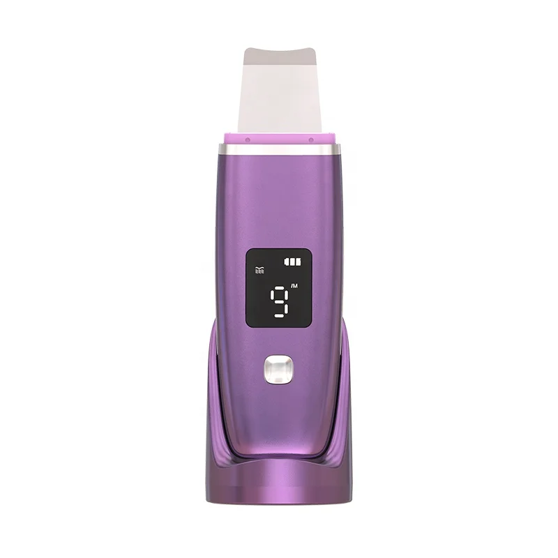 Geneo Facial Skin Scraper Microcurent Beauty Parlour Face Machine Ultrasonic Skin Scrubber For Whitening