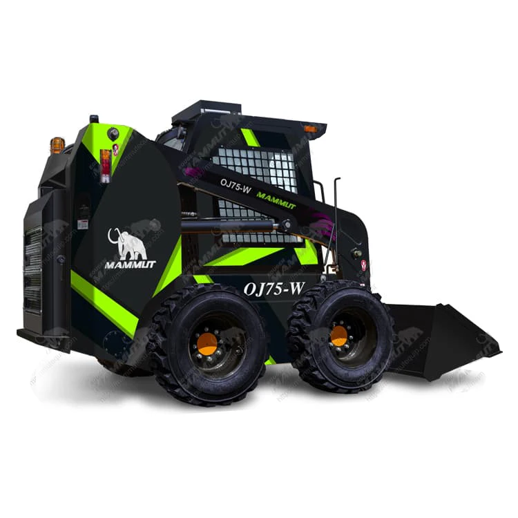Skid steer loader 1050kg load capacity OJ75-W brand new Mini skid steer loader with good Euro 5 tier 4 engine for sale