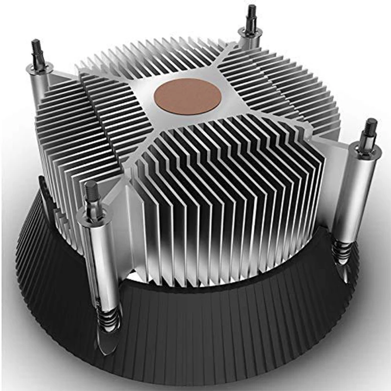 Новейший модный процессор 3Pin прозрачный лопастной башенный Радиатор с охлаждающим вентилятором ЦП