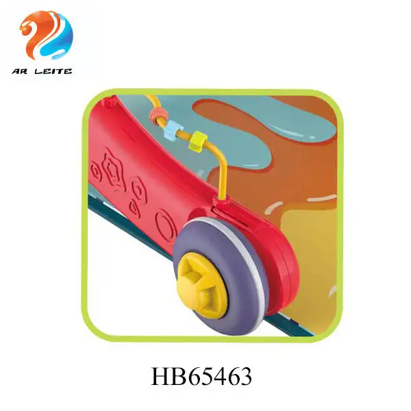 New Arrival 3 in 1 Musical Baby Activity Toys Plastic Walker With Keyboard  Kids Educational Toys for Learning Baby Push Walker