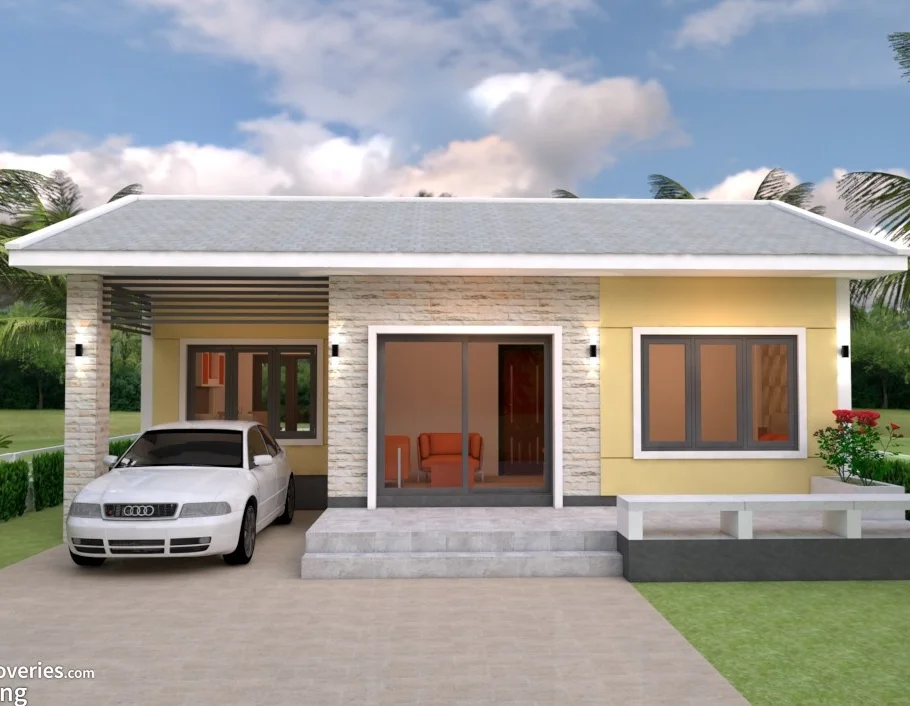 Tiny House with Free Design Plans  prefabricated  house modular homes