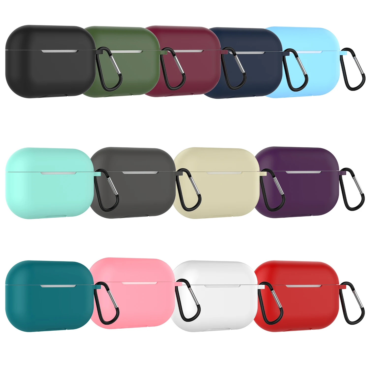 Высококачественные аксессуары для наушников Airpods4(3rd Gen) Водонепроницаемый силиконовый защитный чехол Apple Airpods3