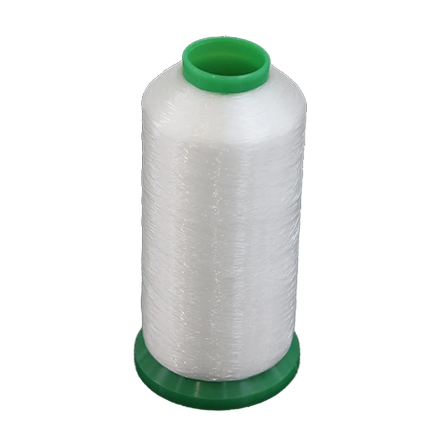 High elasticity white 0.12mm 0.14mm fine sewing thread