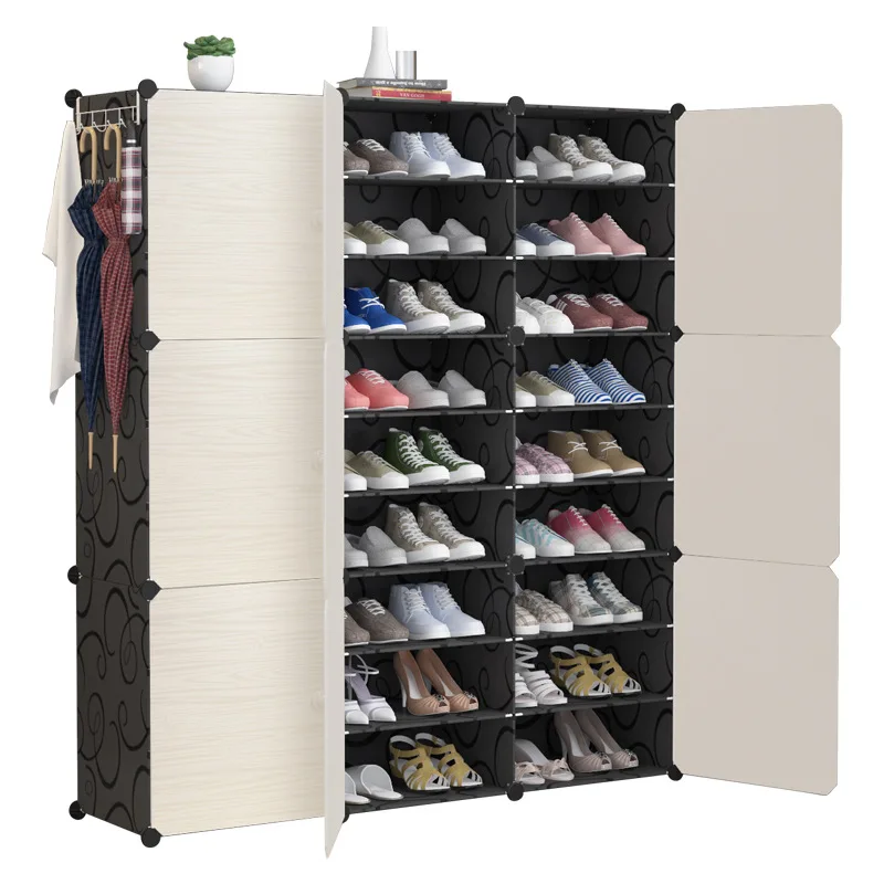 Large storage heavy duty moedern shoe rack shoe cabinet for all kinds of shoes