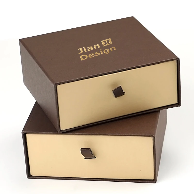 Storage Packaging Jewelry Mini Gift With Single Slide Tool  Pull Boxes Drawer paper  Boxes