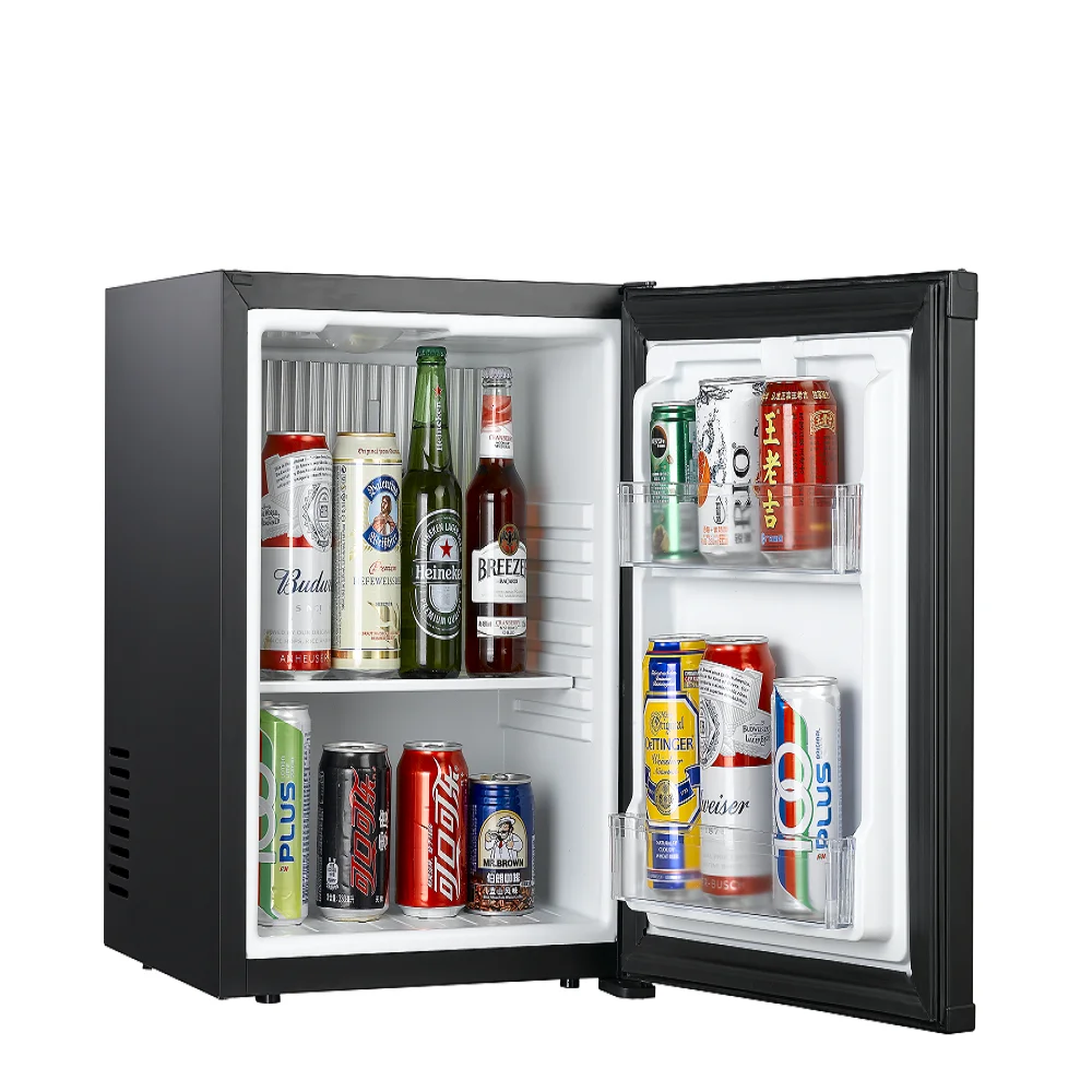 portable compact refrigerators single door display 30l hotel mini fridge