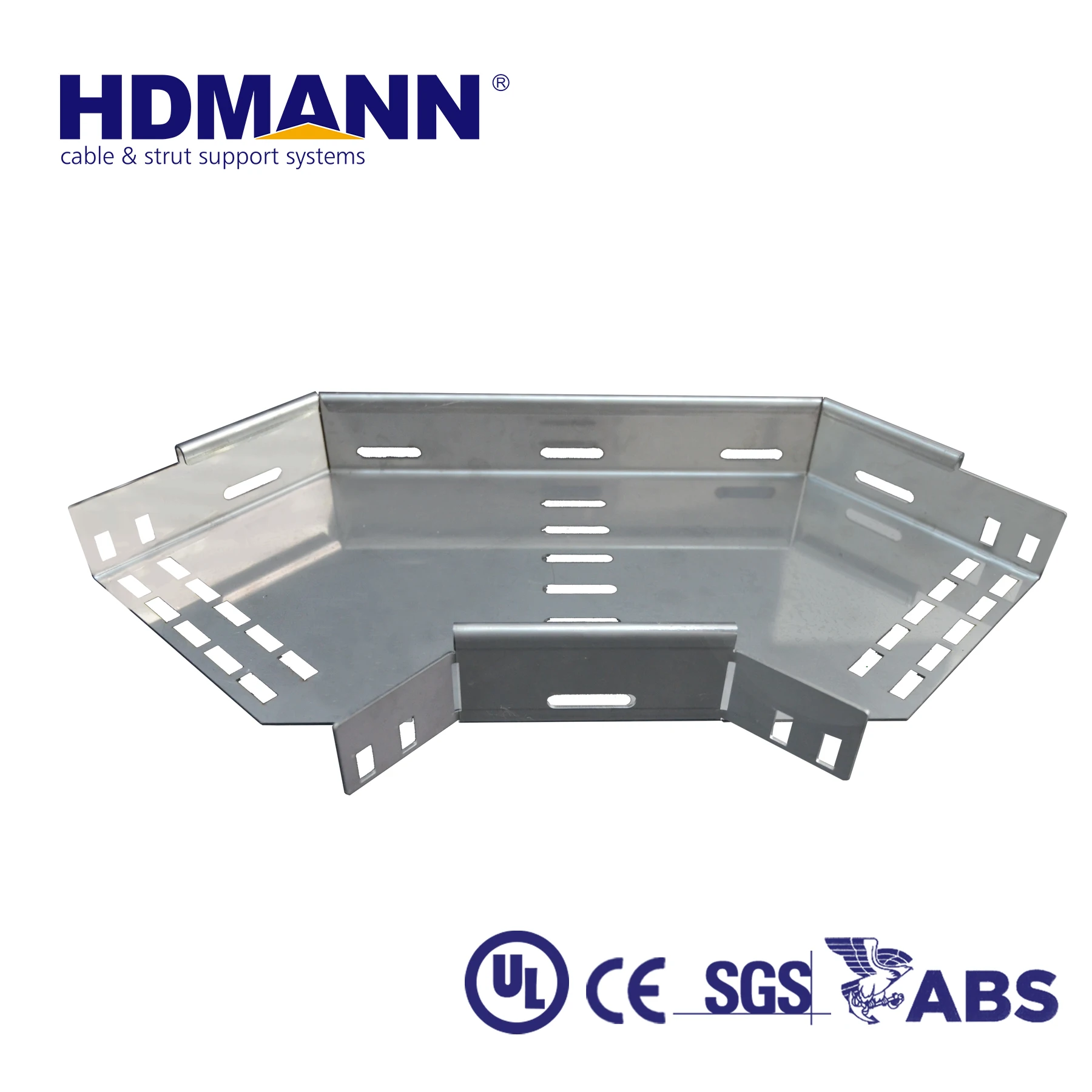 Stainless Steel Cable Tray / Return Flange Cable Tray