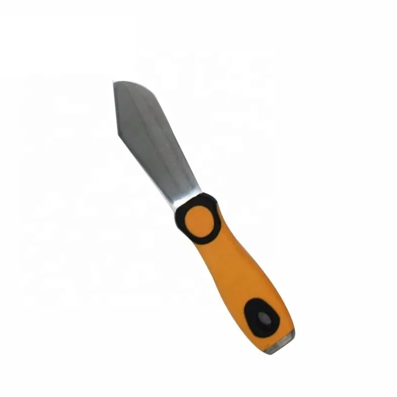 High quality plastering scrapper tools set plastic putty knife rouned end mud scraper