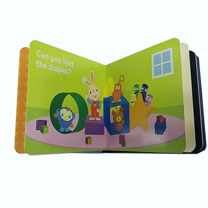 Kid Baby Story Card Full Color English Hardcover Child Cardboard  Children Board Book Print