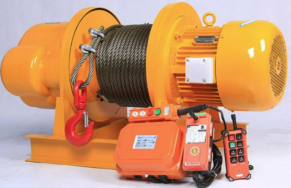 Wire rope electric hoist Factory direct sales of industrial winches with disorderly rope arrangement electric hoists
