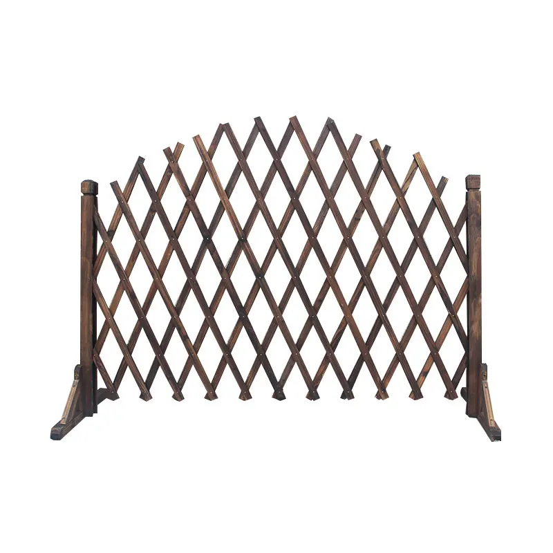 Wholesale Bulk Cheap Durable Trellis Gates Expanding Farm Wood Fence Fence Garden Scalable Fence For Garden