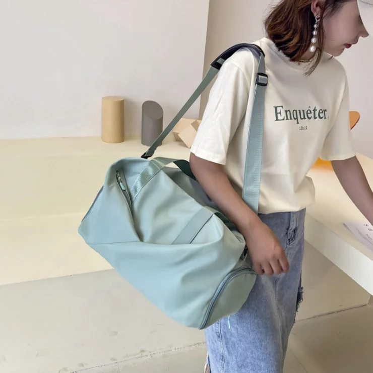 Розовая спортивная сумка для спортзала, дорожная сумка, кожаная спортивная сумка, Дорожная Спортивная Сумка Для Спортзала