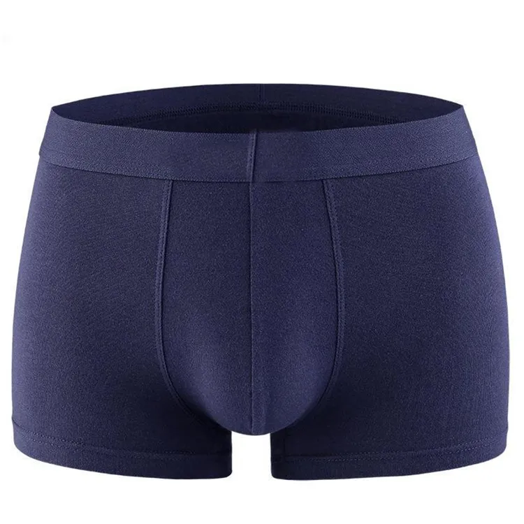 OEM Cotton Panties Men Underwear Mid-waist Solid Color Boxers Brief Man for Men Cotton