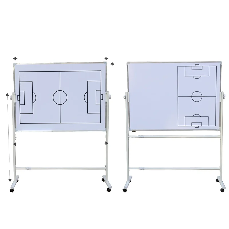 Factory Wholesale High Quality Magnetic Football Soccer Tactics Board Adjustable Tactical Board with Rack