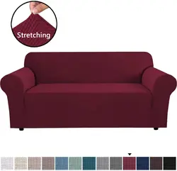 armrest cover for sofa non slip quilt plush yellow velvet fabric funda de sofas elastic anti slip sofa cover