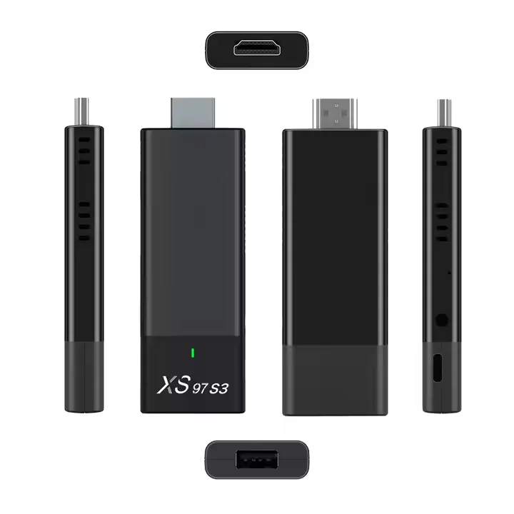 XS97 S3 H313 2GB RAM 8GB ROM Smart Android 10 TV Stick 4K High Speed with 1-Year Warranty Best UK/EU Plug Type