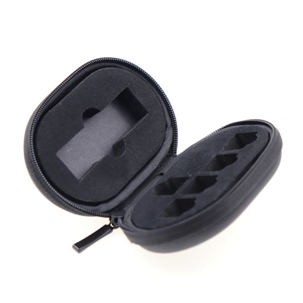 Special Purpose RPET Hard Oval EVA Foam Case with Convenient Zipper New Generation Bags & Cases