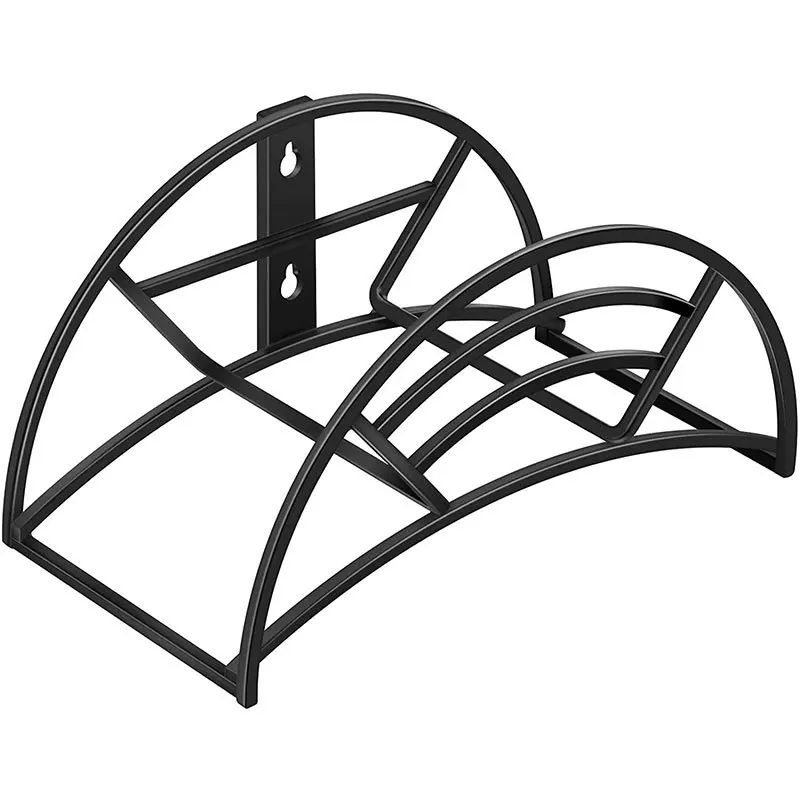 Прямая продажа с фабрики, садовая Ретро кованая железная настенная водопроводная витрина, стойка-держатель для хранения в европейском стиле