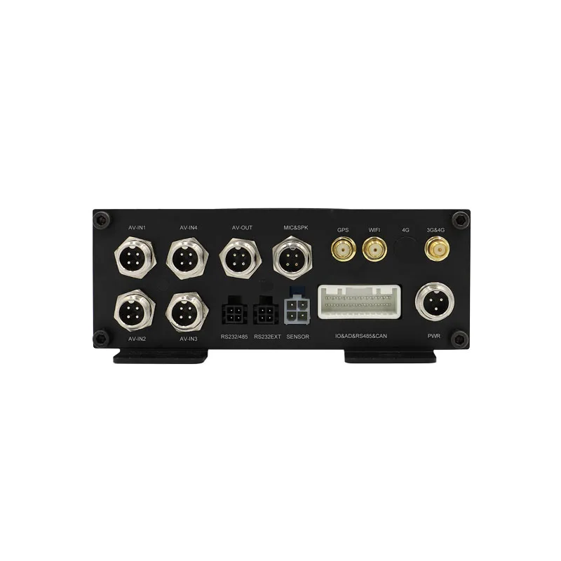 Factory Wholesale 4 channel gps dual sd card mobile dvr mdvr 4ch kit for car