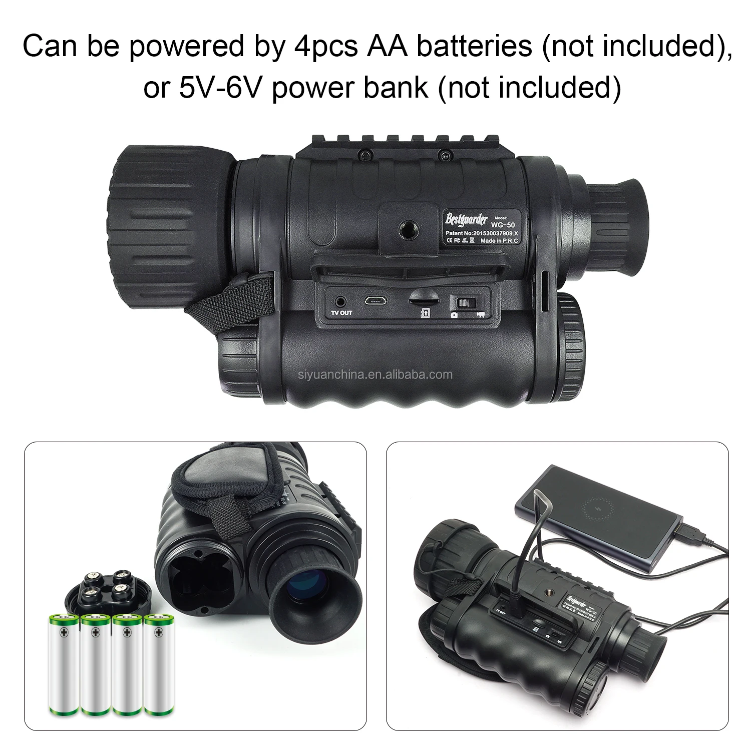 Night vision camera for watching wildlife