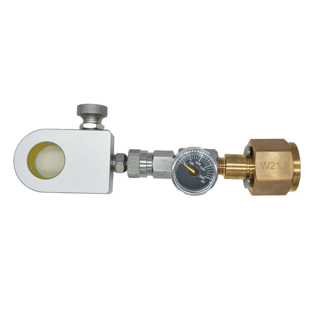 refill sodastream soda quick connect adapter to Tank with CGA320/W21.8/G5/8 thread