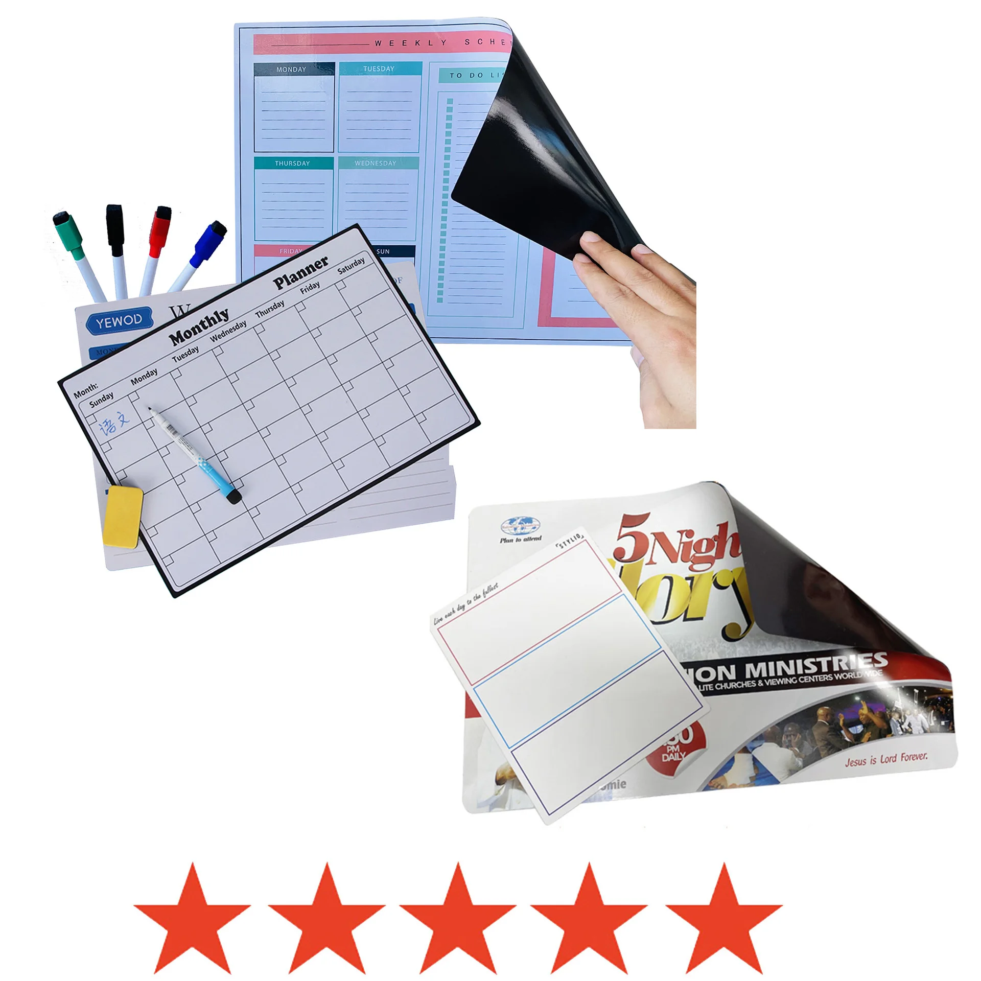 Monthly Desk Table Calendar  Planner Customized Calendar Full Color Landscape Digital Calendar custom