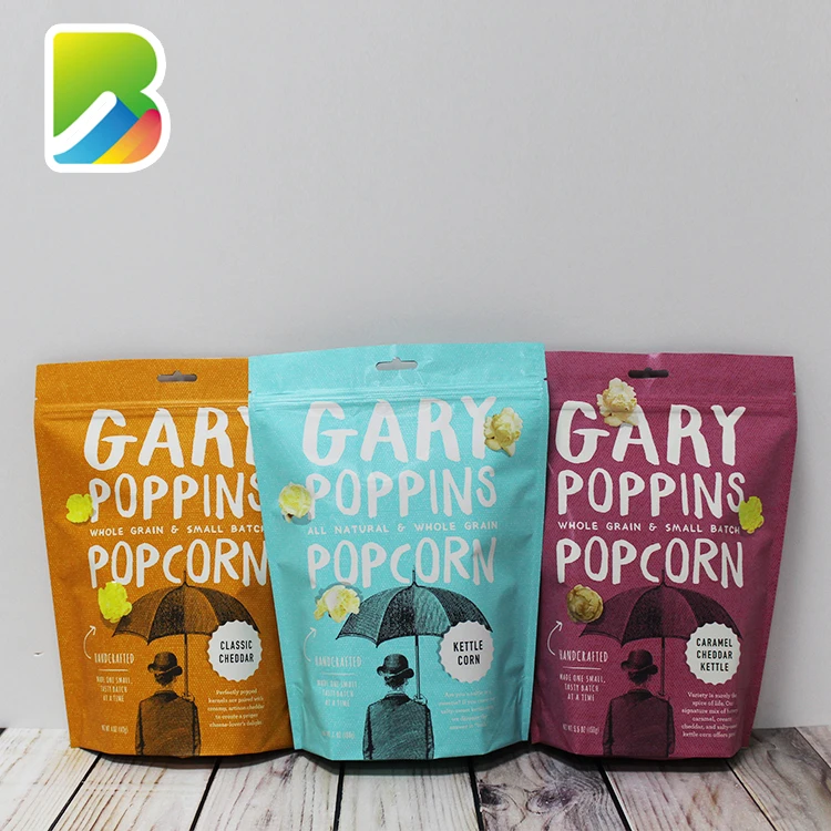 Custom China Mylar Snack Packaging Bag With Beautiful Printing For candy Packing Standup Smell Proof Zip Bag