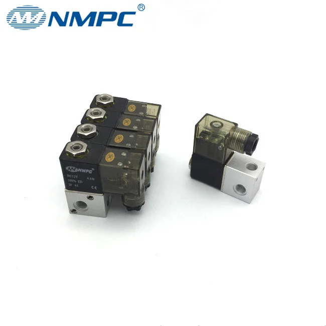  Нинбо серия NMPC 3V1 управляемый направленный Соленоидный клапан 3/2 Way Пневматический компонент управления для прицепа 3v1-06 1/8 дюйма 12
