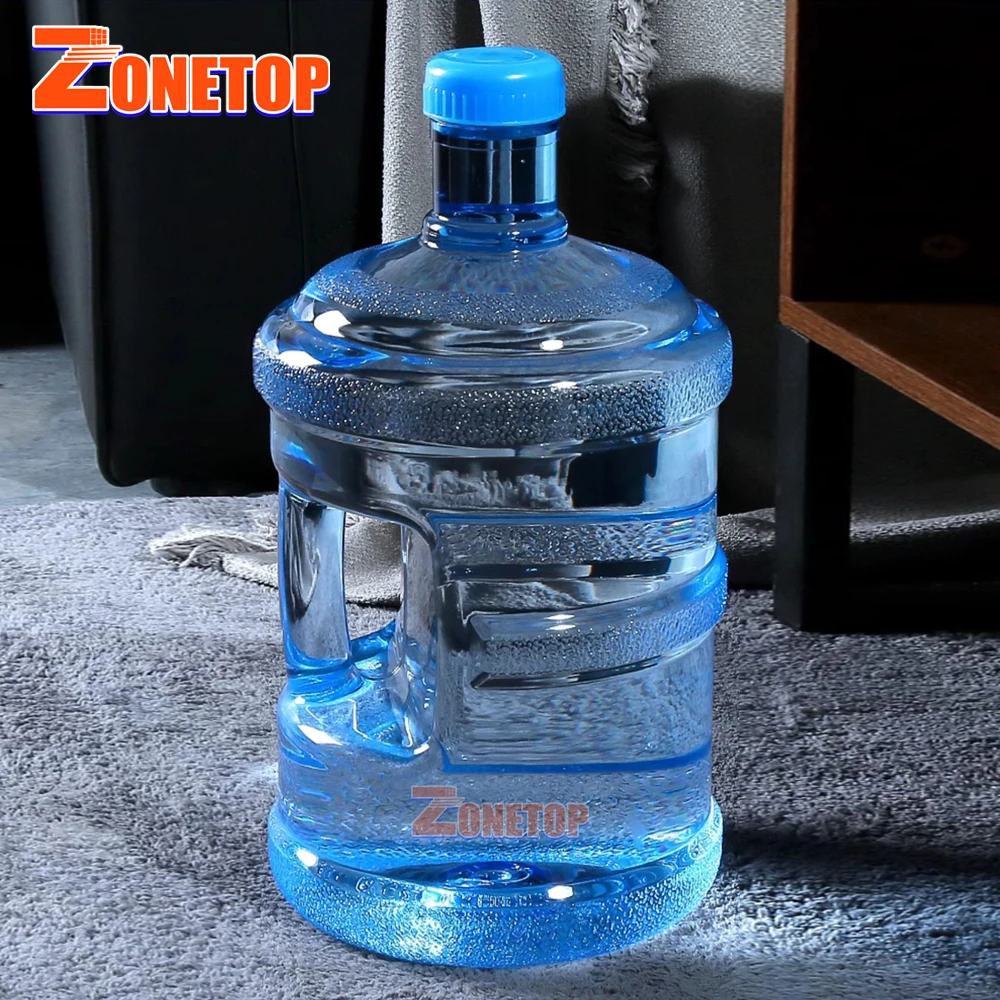 Free Sample Clear Plastic PC Polycarbonate Blue 5GL 3 4 5 Gallon Drinking Mineral Water Bottle Jug with Handle