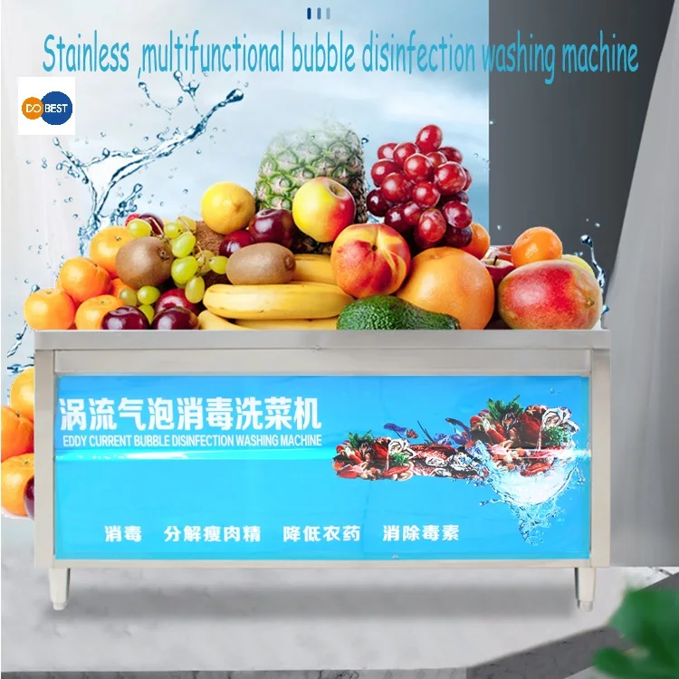 Vegetable fruit washing machine commercial leafy vegetable wash machine food processing vegetable wash machine