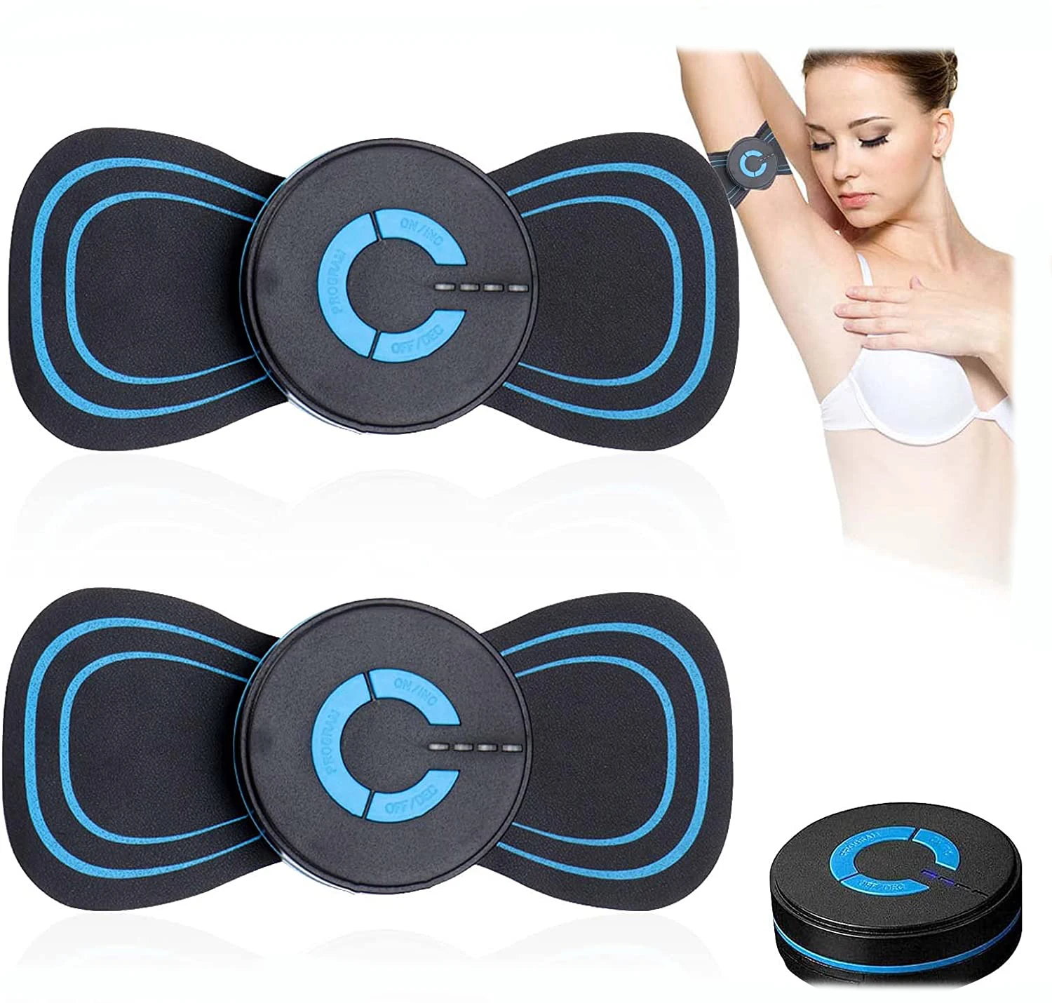 Intelligent Electrostimulation Tens Electrode Pads TENS Slimming Massage Digital Therapy Machine