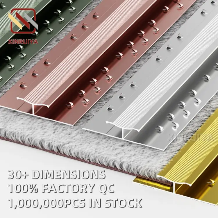 Zig Zag Double Extra Wide Carpet Transition Edge Trim Strip To Tile Transition Z Section Bar Carpet Transition Door Strip Plates