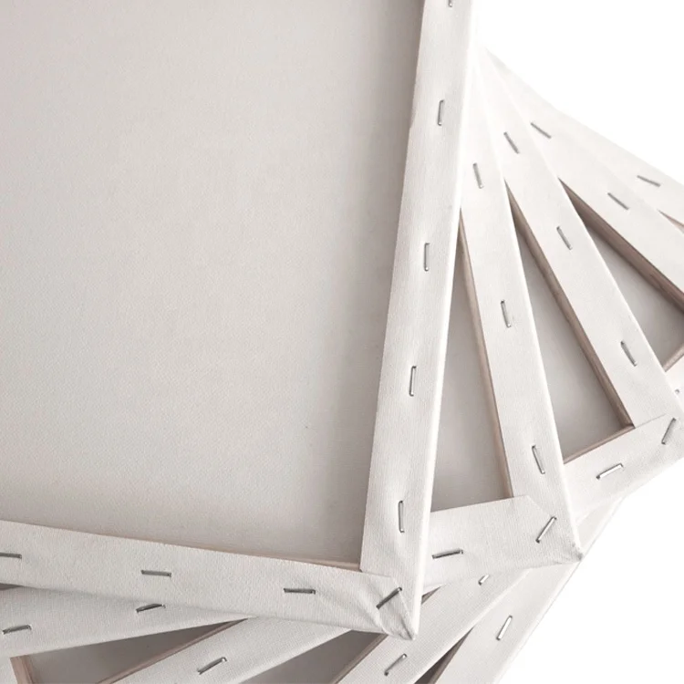 Custom Canvas Panels Board Wall Art Stretched Blank Painting Canvas For Oil Painting